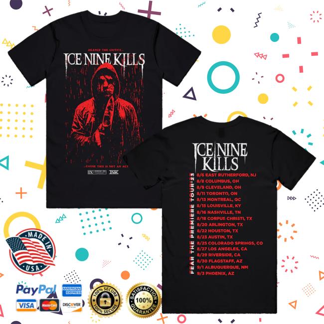 Official Ink Merch Store Ice Nine Kills Silence The Critics New Shirt