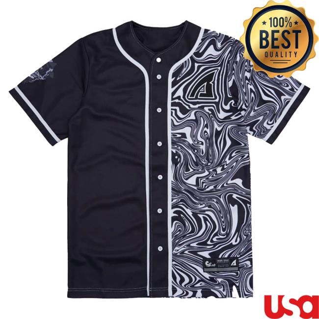 Official Jauz Apparel Store Split Baseball Jersey Tees