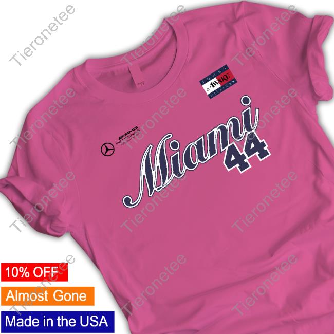 Mercedes Amg F1 Merch Tommy x Mercedes-AMG F1 x Awake NY Tshirt Diva Pink
