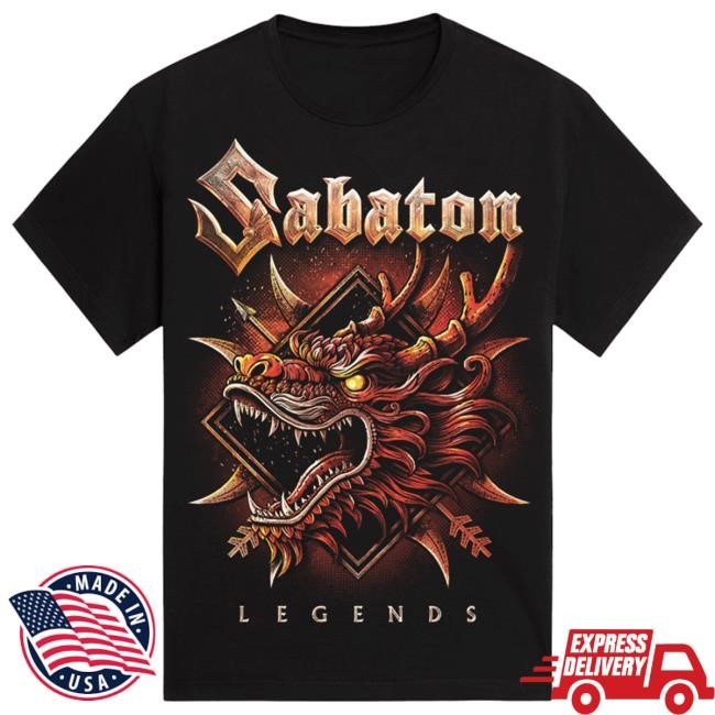 Official Sabaton Merch Store Sabaton A Tiger Among Dragons Shirts Sabaton Shop