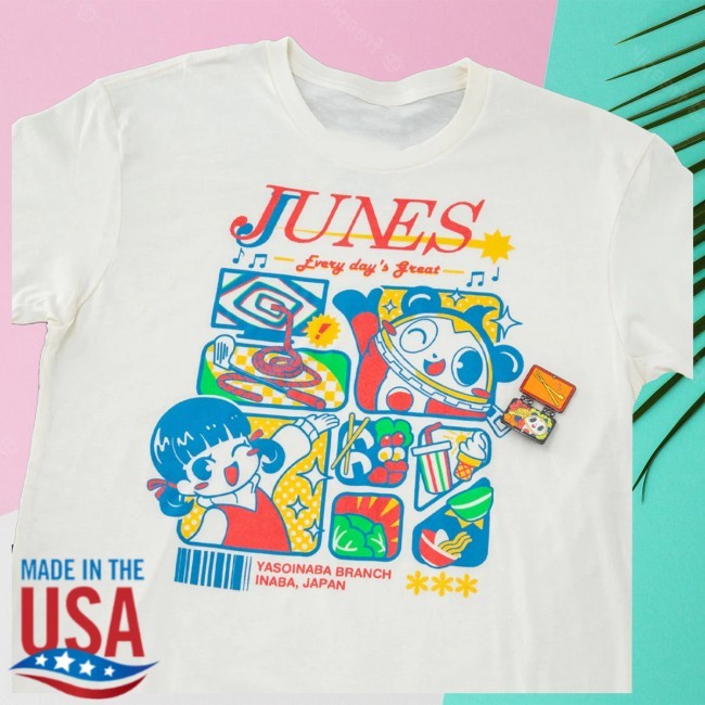 Official Junes Shopping New T-Shirt - Persona 4