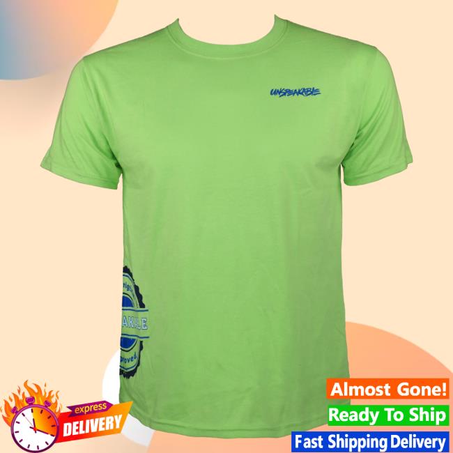 Official Unspeakable Merch Lime Green Shirts