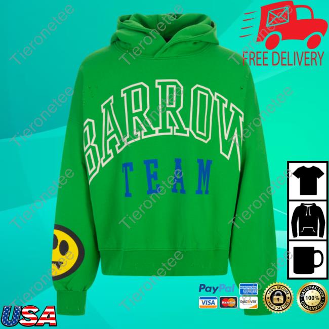 Official Russo Capri Green "Barrow Team" Hoodies