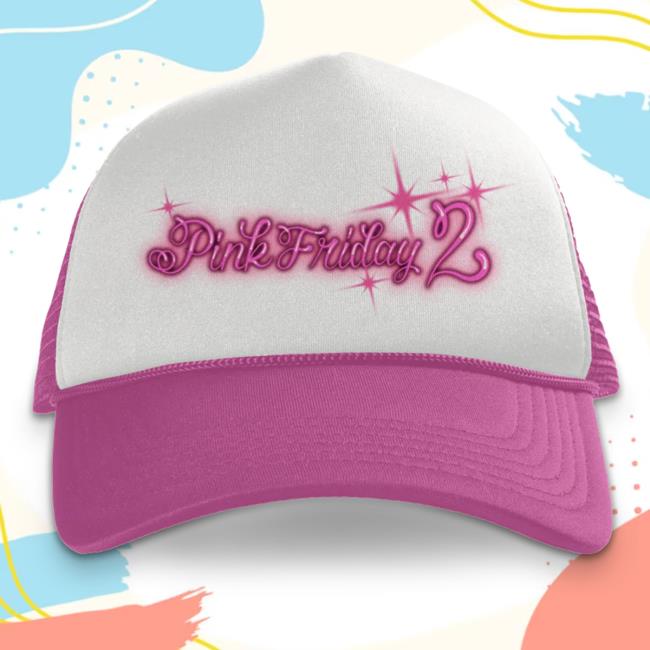 Official Nicki Minaj Merch Store Nicki Minaj Pink Friday 2 Airbrush Hat