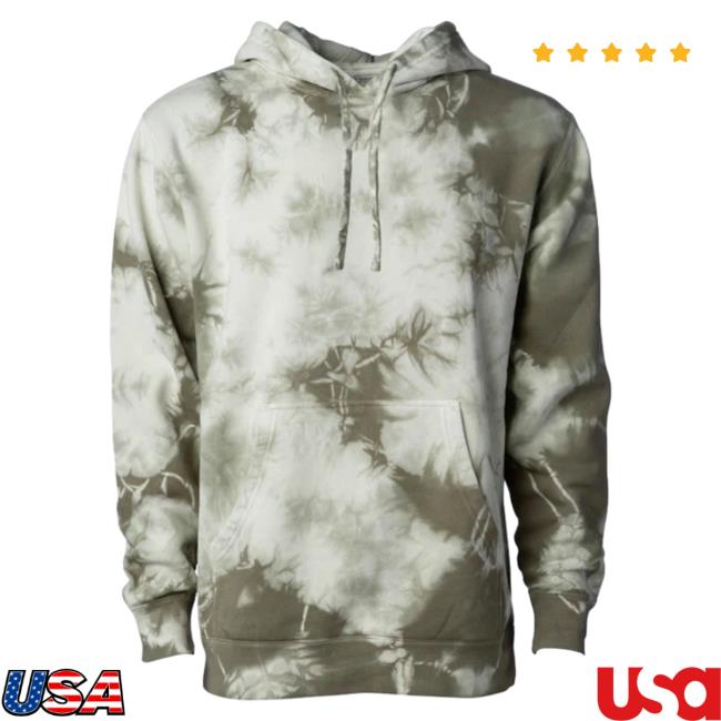 Official 80Eighty Merch 80Eighty® Tie Dye Olive Crew neck Sweatshirt 80 Eighty