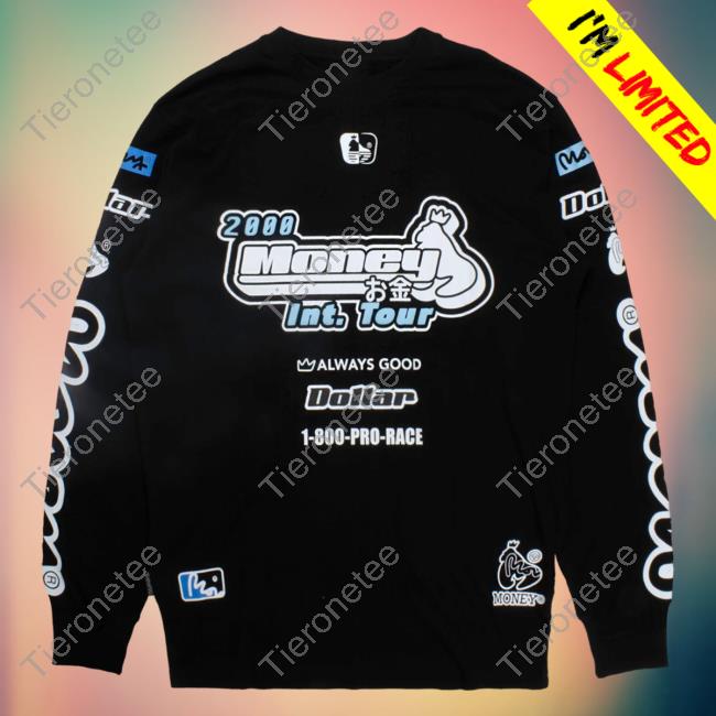 Official Money Clothing Speed Way L/S Hooded Sweatshirt Black