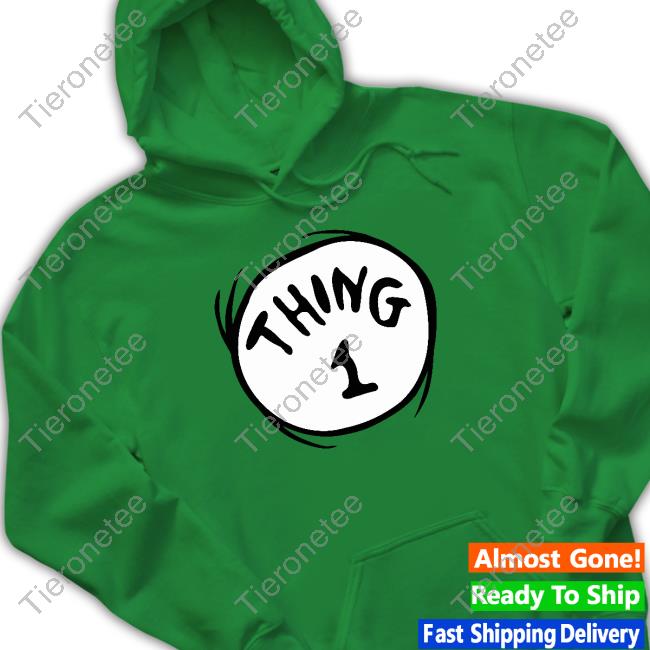 Official Dr Seuss Thing 1 Top Shirt