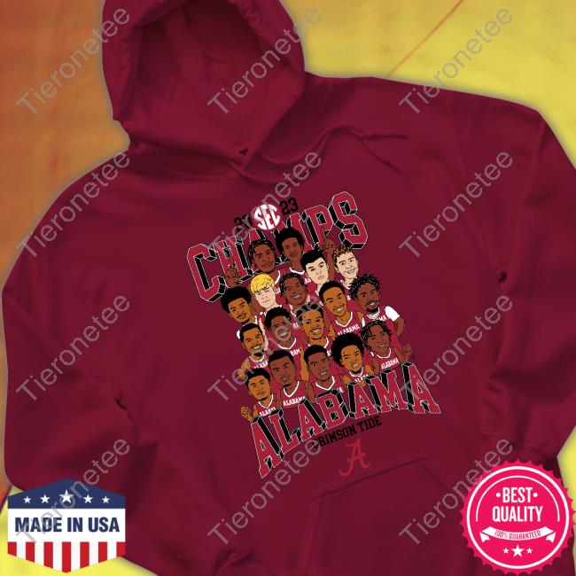 2023 Sec Champs Alabama Crimson Tide Shirt