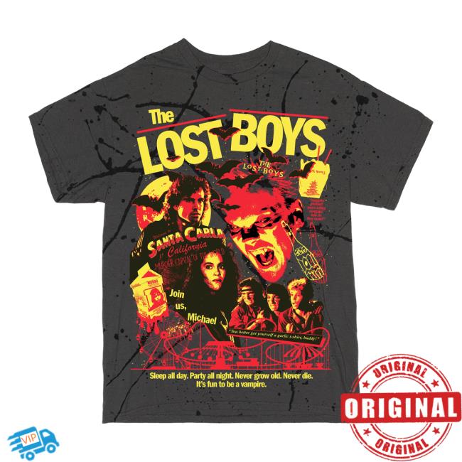 Official Studiohouse Designs The Lost Boys Tshirt One Of Us (Grey)