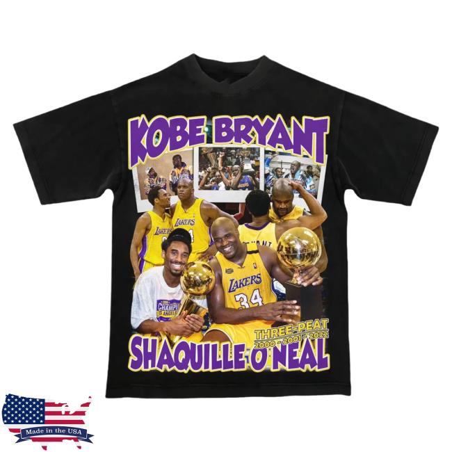 Official Do Not Disturb Clothing Store Shop Dnd By Ferris Kobe & Shaq 3-Peatr Shirts Black
