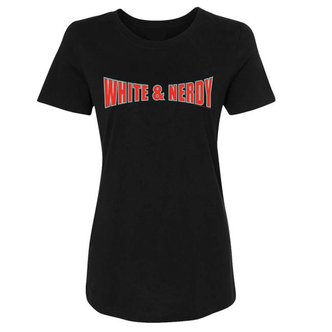 Official Weird Al Yankovic White & Nerdy Tshirt - Women's "Weird Al" Yankovic