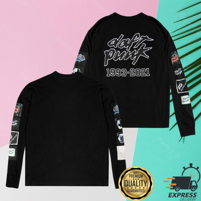 Official Daft Punk Merch Store Daft Punk Long-Sleeve