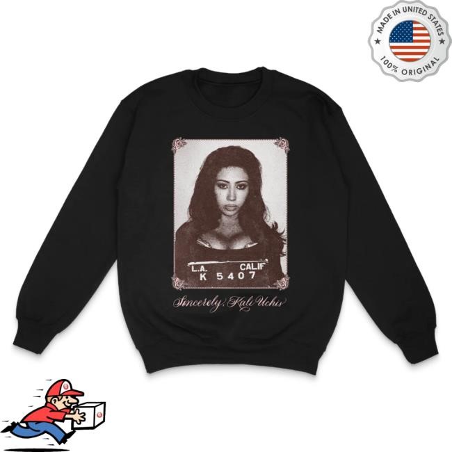 Official Kali Uchis Merch Store Shop Kali Uchis Sincerely, Black Sweater KaliUchis