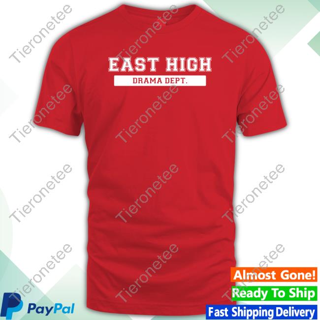 Official Rinaschocolate East High Drama Dept Shirt