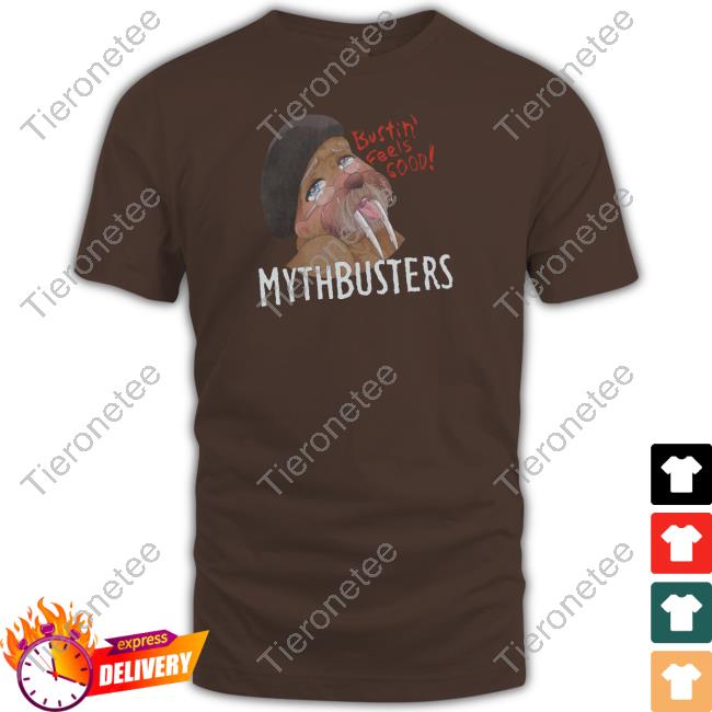 Walrus Bustin Feels Good Tee Shirt