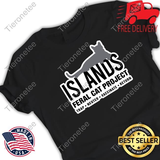 IFCP Cat Shirt Patrick Skinner Islands Feral Cat Project