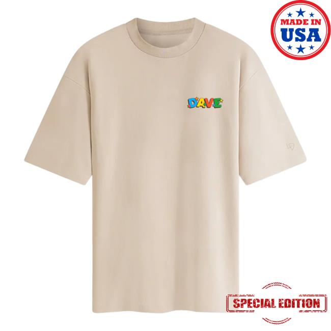 Official Lil Dicky Dave Natural Tshirt