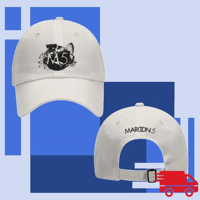 Maroon 5 Official Merch Maroon 5 Dad Cap