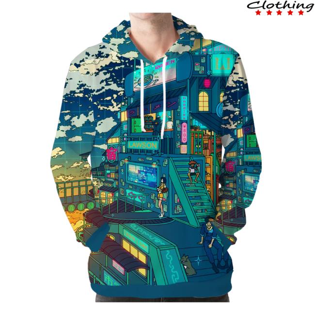 Official Vapor95 Clothing Store Whatever Happens Hoodie 3D All Over Print