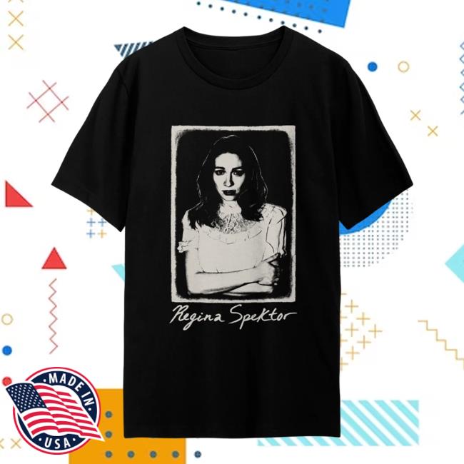 Official Regina Spektor Merch Snapshot Tee Shirt