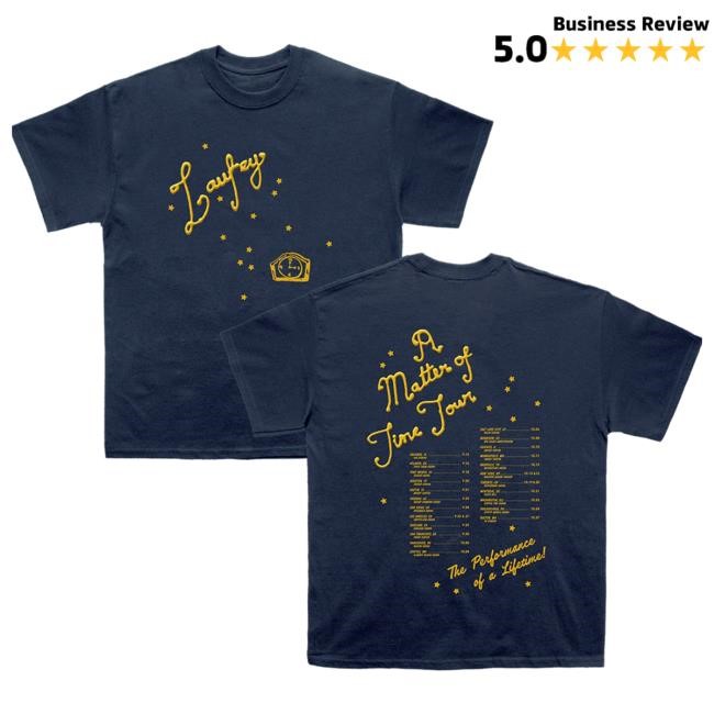 Official Laufey Shop A Matter of Time Tour Shirts