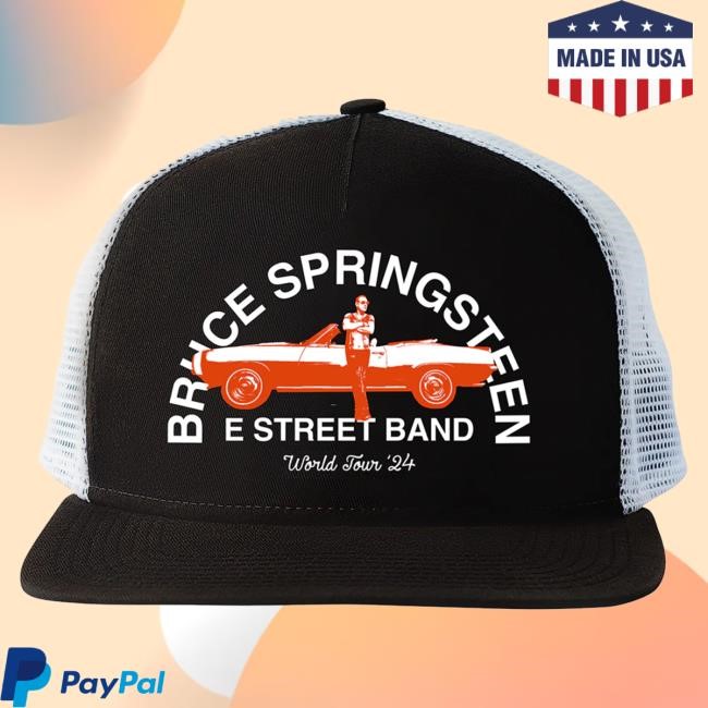 Official Bruce Springsteen Merch Store Springsteen & The E-Street Street Band World Tour 2024 Hat
