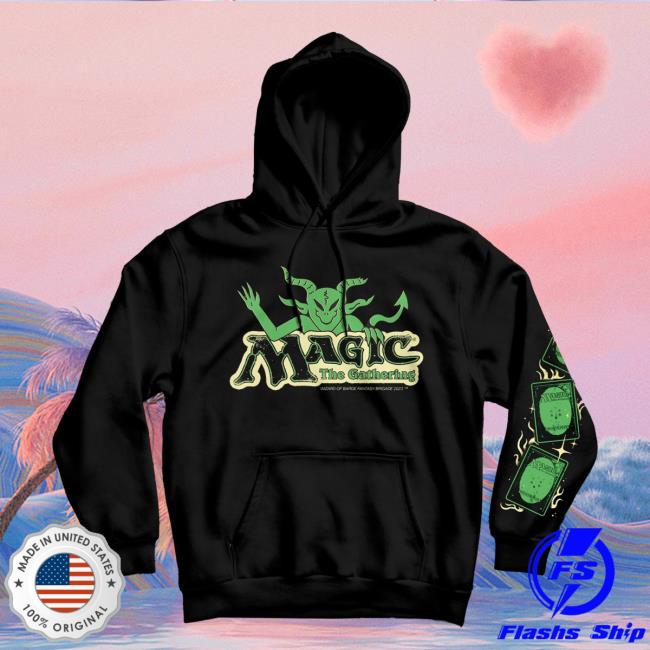 Official Wizard Of Barge Magic The Gathering X Wizard Of Barge Crewneck Wizardofbarge