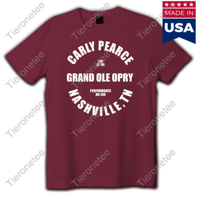 Official Carly Pearce Opry Exclusive 100Th Show Circle Tee