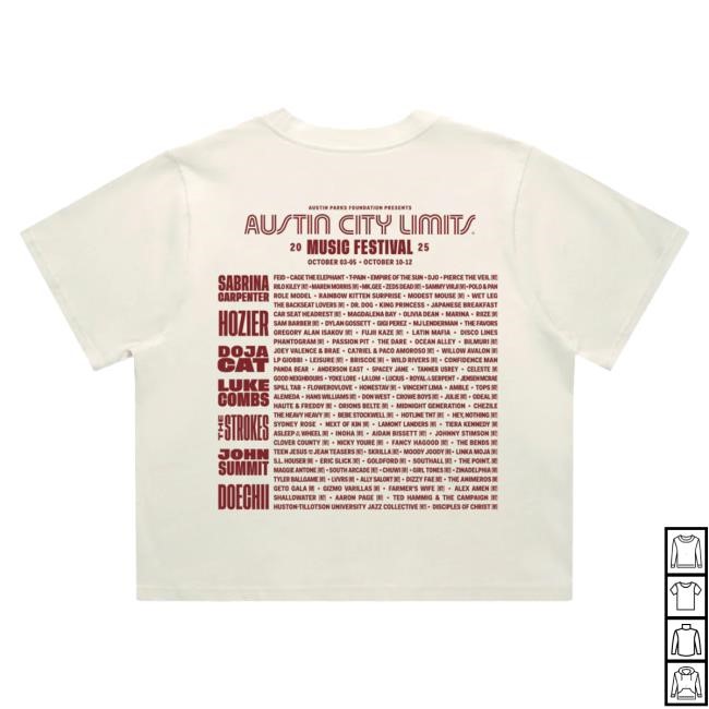 ACL Festival Women's Rattler Crop Shirt (Online Exclusive) Austin City Limits Music Festival