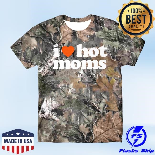 Official Danny Duncan Merch Store Danny Duncan I Heart Hot Moms Camo Shirt New Danny Duncan Apparel Clothing Shop DannyDuncan