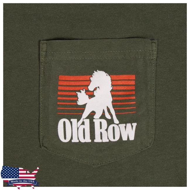 Official Old Row Clothing Store Old Row The Beer Lasso Pocket Shirt