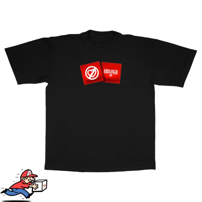 Caution - Black Tee