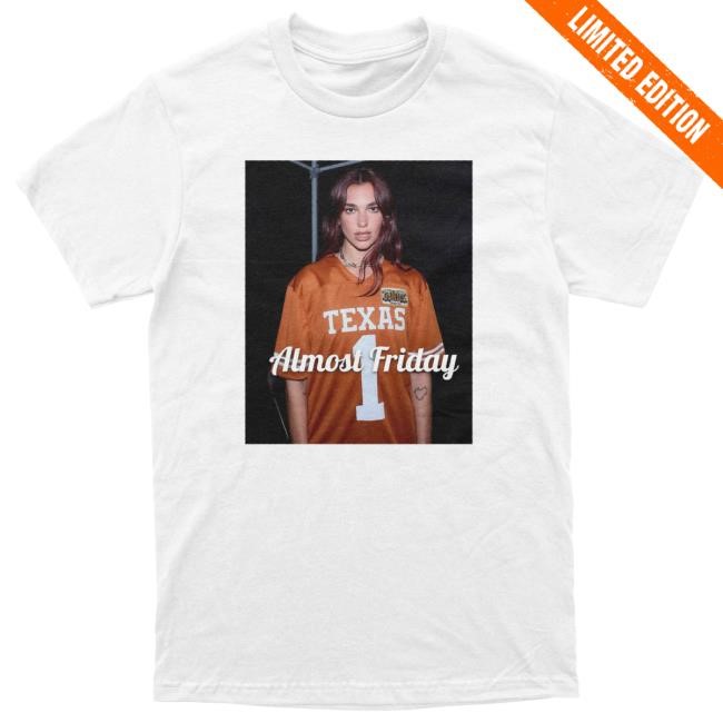 Official Almost Friday Dua Texas Popover Shirt