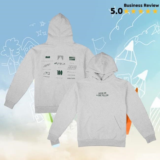 Official Mac Miller Merch Store Tracklist Hoody