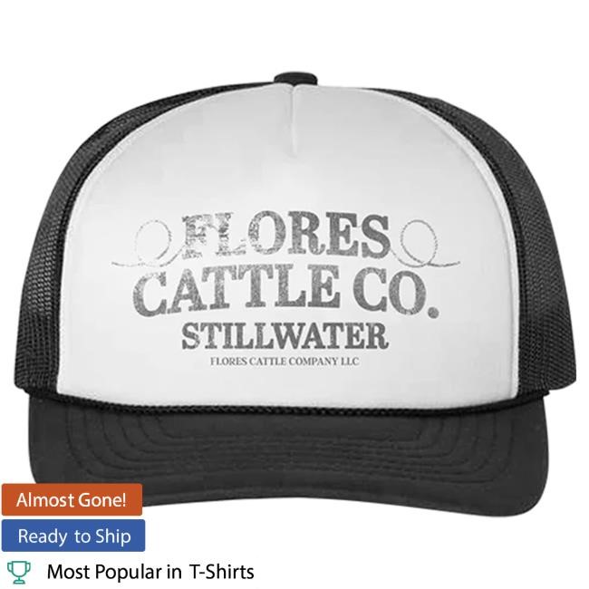 Official Wyatt Flores Merch Shop Wyatt Flores Flores Cattle Co. Trucker Cap