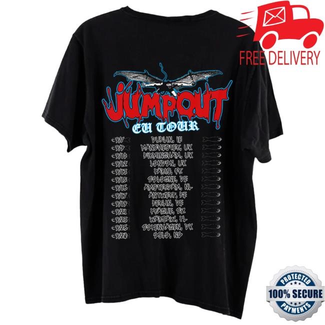 Official Osamason Merch Store Shop OsamaSon 25 Jumpout Dog EU Black Tour Hot Shirt