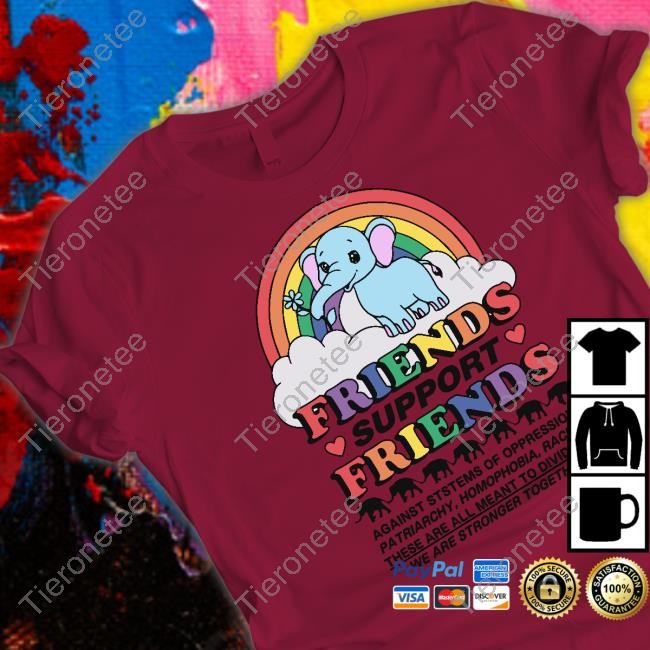Friends Support Friends Shirt White