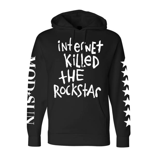 Official Mod Sun Internet Killed The Rockstar Hoodie