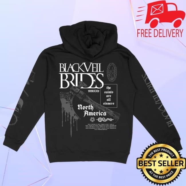 Official Black Veil Brides Merch Store Black Veil Brides Axeblood Hood