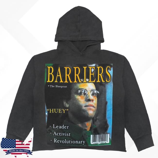 Official Barriers Worldwide Clothing Barriers Huey Newton Pullover Sweatshirt
