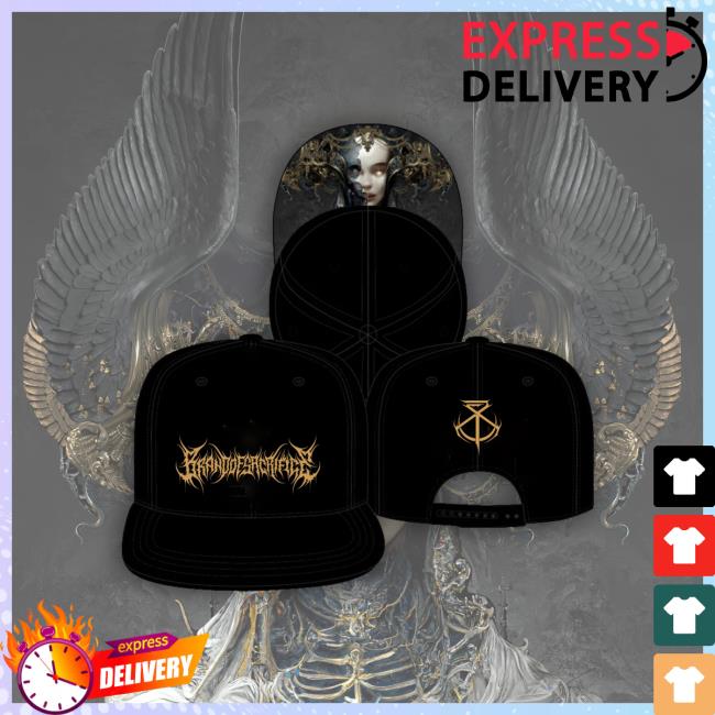 Official Brand Of Sacrifice Merch Between Death And Dreams Black Custom Snapback Hat