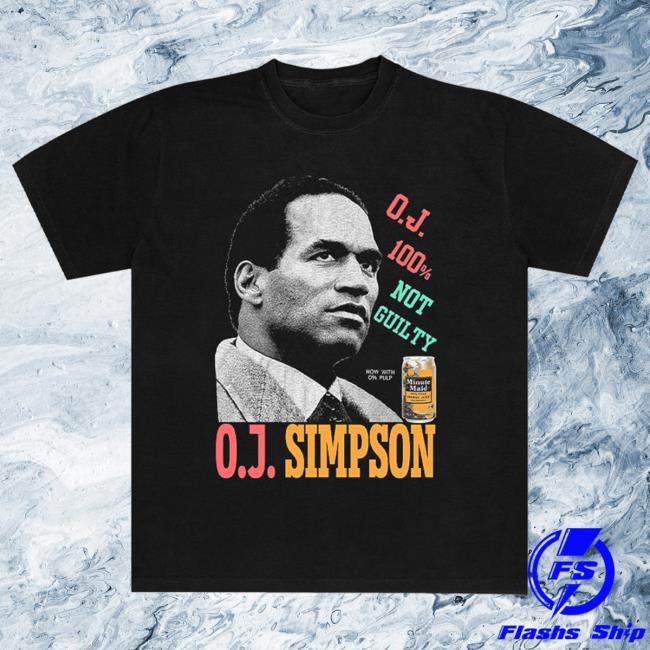 O.J.Simpson Let the Juice Go Tee Shirt