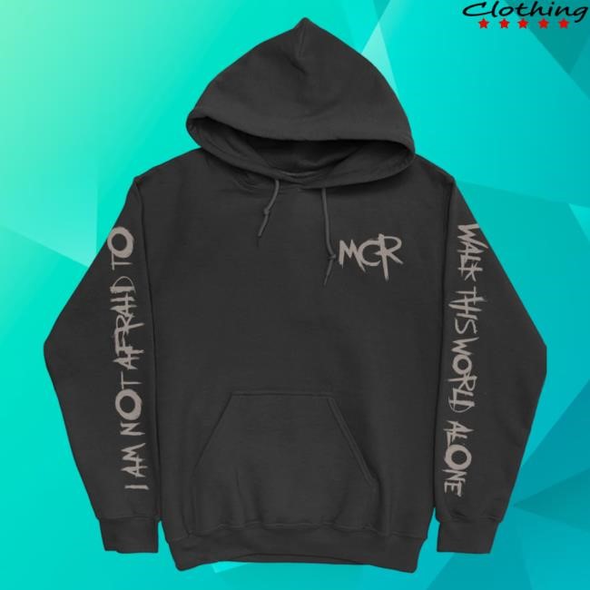 Official My Chemical Romance Merch Walk This World Alone Popover Hoodie