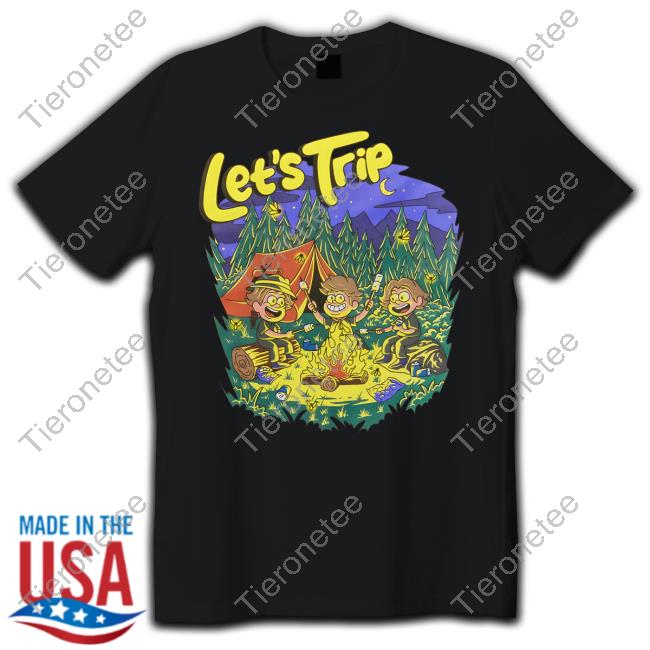 Let's Trip Campfire Long Sleeve Shirt