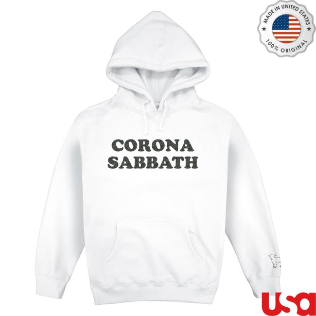 Official Diplo Merch Store Diplo Corona Sabbath Hooded Sweatshirt