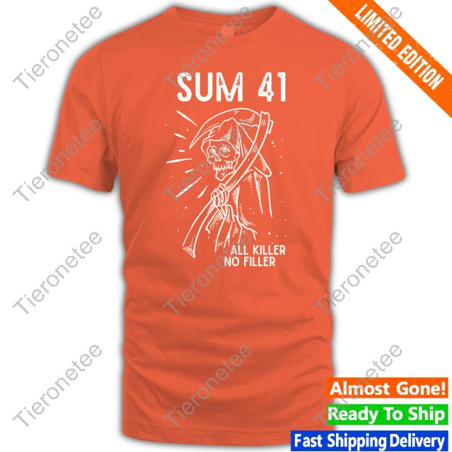 Sum 41 Merch All Killer No Filler Hoodie