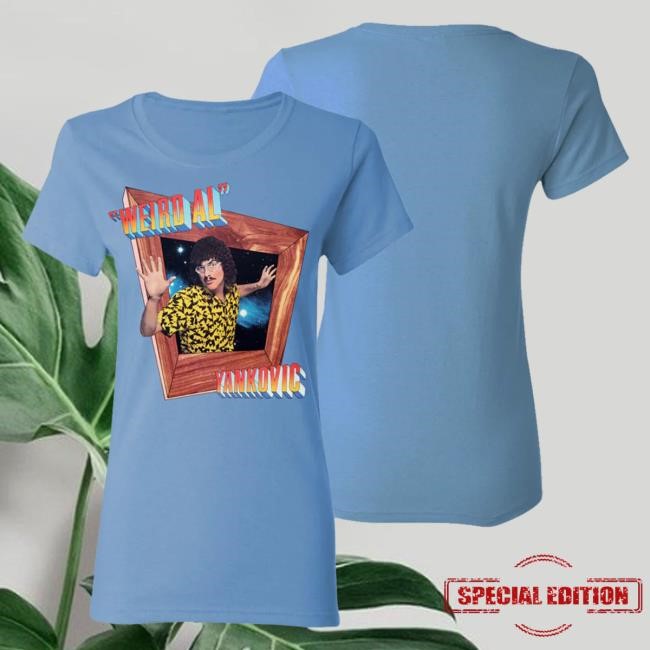 Official Weird Al Yankovic IN-3D Blue Top Shirt - Womens "Weird Al" Yankovic