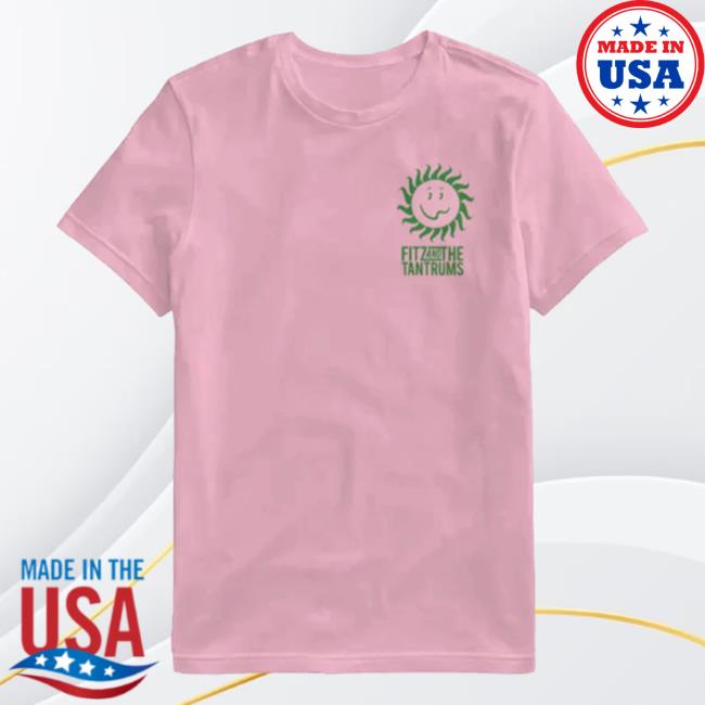 Official Fitz And The Tantrums Merch Let Yourself Free Pink Graphic Shirt