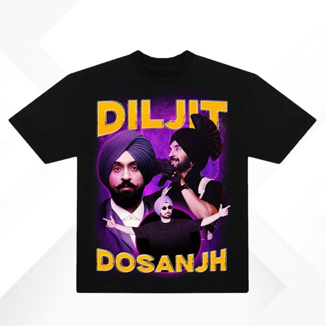 Official Diljit Dosanjh Vintage Shirts