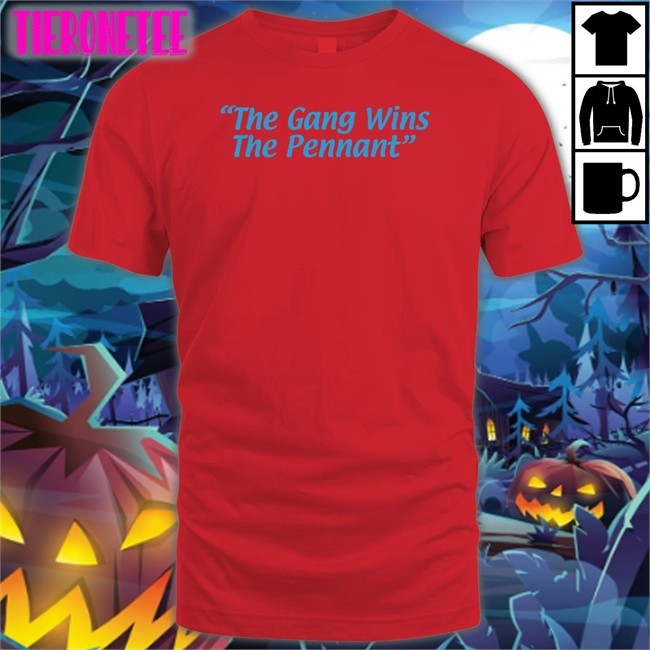 Breakingt The Gang Wins The Pennant Tee Shirt